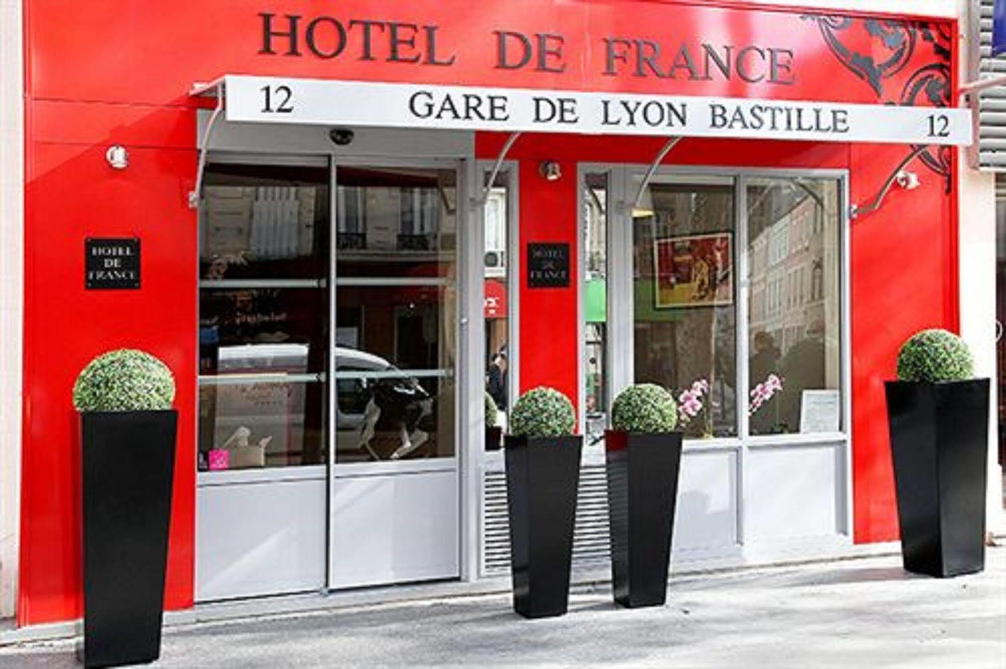 Hotel De France Gare De Lyon Bastille Paris Exterior photo